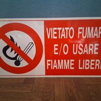 Cartello vietato fumare