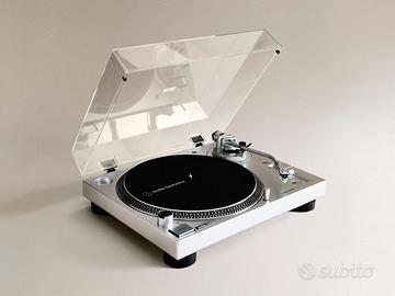 Giradischi Audio-Technica AT-LP120X USB Argento