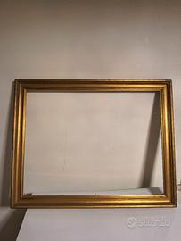 Cornice dorata quadro 