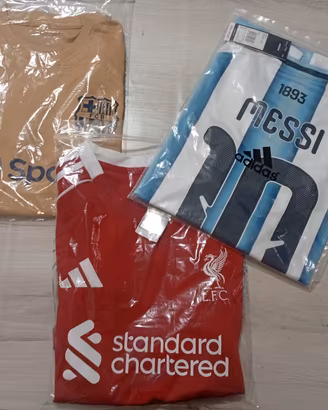 Lotto 3 Maglie Calcio 