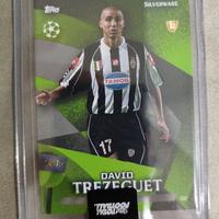 Topps Card Juventus Trezeguet. Card numerata 14/75