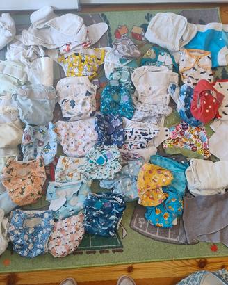 Set Completo Pannolini Lavabili  30+ pezzi 