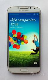 Samsung Galaxy S4 GT-19505 con scatola e accessori