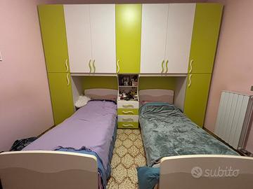 Camera doppia a ponte con 2 letti singoli