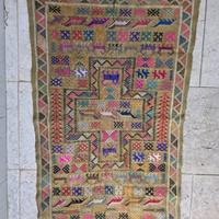 Coppia di tappeti marocchini annodati a mano 