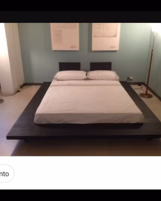 Letto Gervasoni "Otto" in crash bamboo