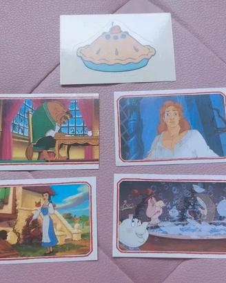 5 Figurine de La Bella e la Bestia Disney