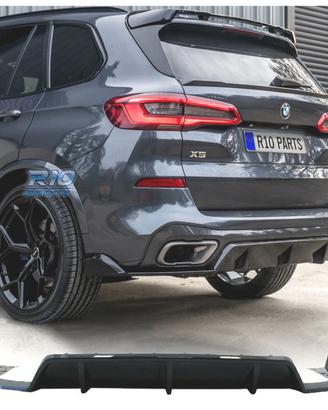 DIFFUSORE BMW X5 G05 18-22 LOOK M PERFORMANCE NERO