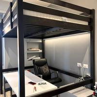 STORÅ Struttura per letto a soppalco e materasso