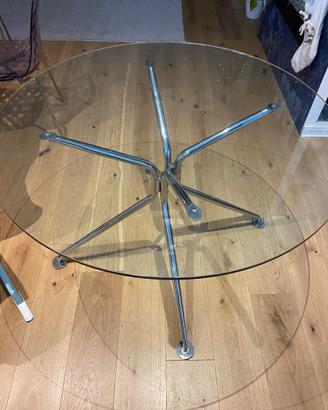 Tavolo in cristallo calligaris
