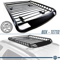 PORTAPACCHI Tetto PER FIAT PANDA Off Road ACCIAIO