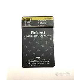 Roland Music Style Card TN-SC2-04 “Dance
