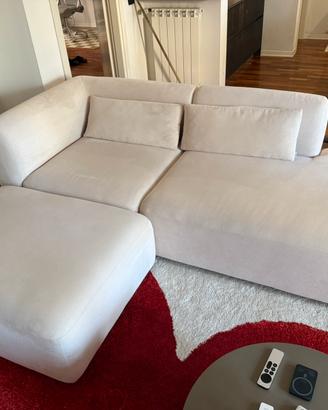 Divano modulare SKLUM FOLGER + Pouf + 2 cuscini