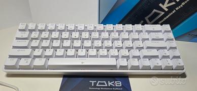 Tastiera meccanica Dierya 60% Switch rossi