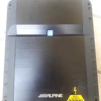 amplificatore audio per auto  alpine 320w