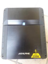 amplificatore audio per auto  alpine 320w