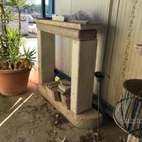 Camino realizzato a mano di pietra naturale