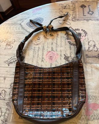 Borsa intrecciata Galleani