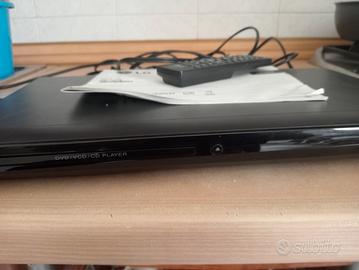 lettore DVD + porta televisione con vetro