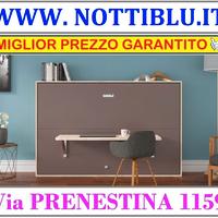 Letto a Scomparsa RUDY 1p&1/2 MATERASSO OMAGGIO