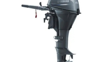 Motore Yamaha 15 CV a quattro tempi a gambo lungo