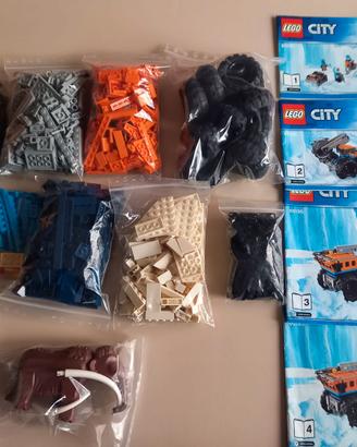 Lego Set 60195 CITY ESPLORAZIONE ARTICA COMPLETO