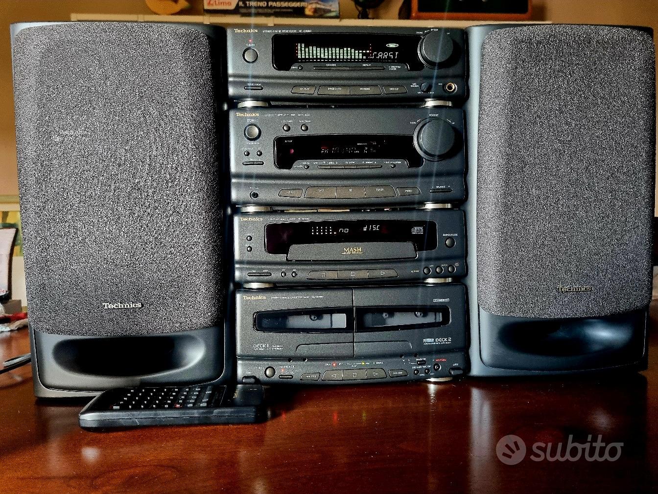 impianto stereo technics Audio/Video In vendita a Perugia