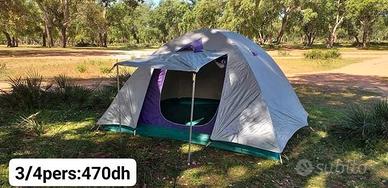 Tenda da camping 3 posti DIKAR Sport come nuova