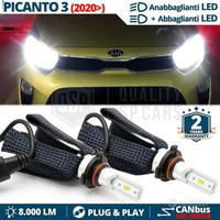 Lampade LED HB3 per fARI KIA PICANTO 3 Restyling
