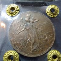 Moneta da 10 Cent.( CINQUANTENARIO) 1911