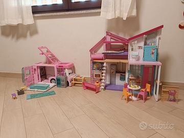 Casa Malibu e Camper barbie