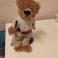 peluche orsetto con mazza da golf 