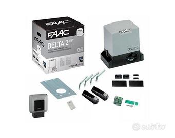 Kit cancello scorrevole FAAC nuovo