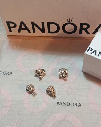 4 Charm Pandora Harry Potter originali Ron dobby