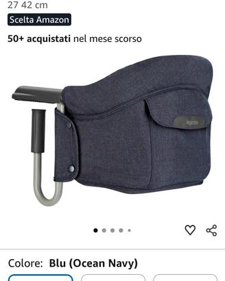 seggiolino da tavolo per bambini 