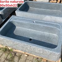 Lavello lavandino per cucina in pietra 70/80/90cm