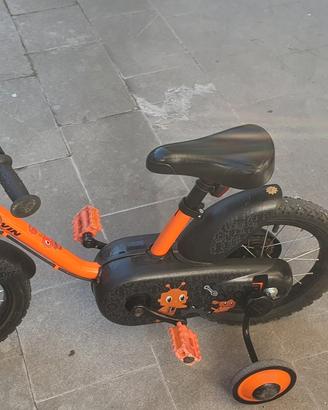 Bicicletta per bambini con rotelle