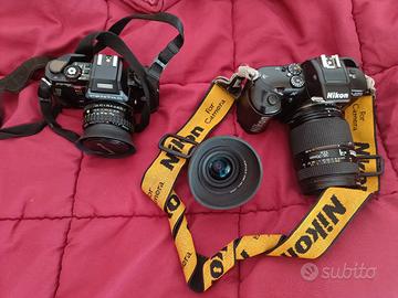 Pentax e Nikon analogiche