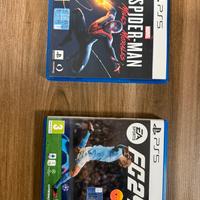 PS5 SPIDER-MAN e FC25