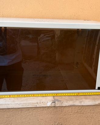 Armadio rack 19” 6U - doppia chiave - vetro fumè