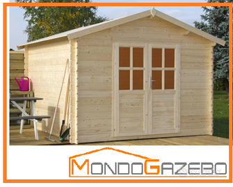 casetta legno Smeraldo 3x3 casa ricovero attrezzi