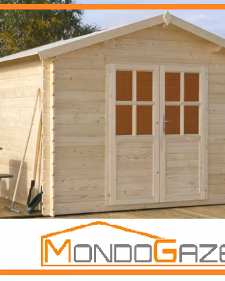 casetta legno Smeraldo 3x3 casa ricovero attrezzi