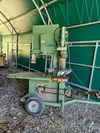 Sega a nastro combinata con spaccalegna comap 700