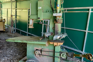 Sega a nastro combinata con spaccalegna comap 700