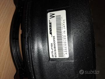 Subwoofer per auto bose