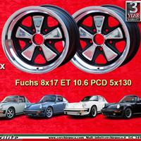 2 pz cerchi Porsche Fuchs 8x17 ET10.6 5x130