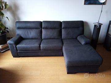 Divano letto con chaise longue Federici Sofà