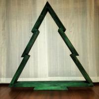 Albero di natale in legno