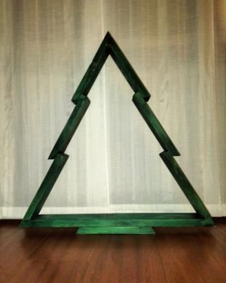 Albero di natale in legno