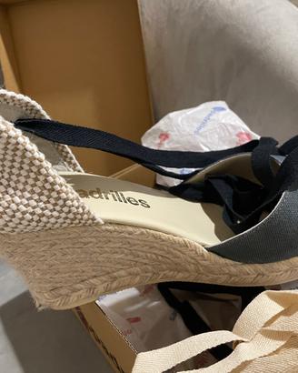 Zeppe Espadrillas donna usate una volta 41
